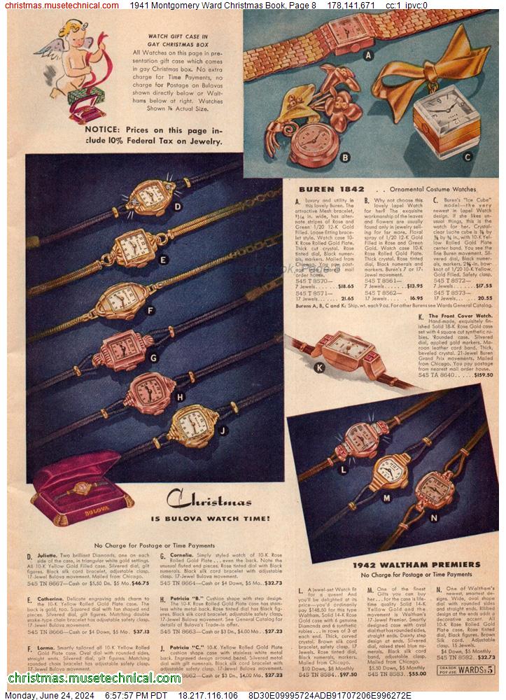 1941 Montgomery Ward Christmas Book, Page 8