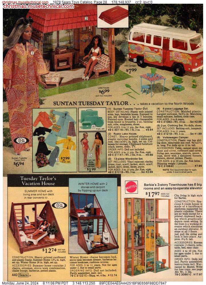 1978 Sears Toys Catalog, Page 28