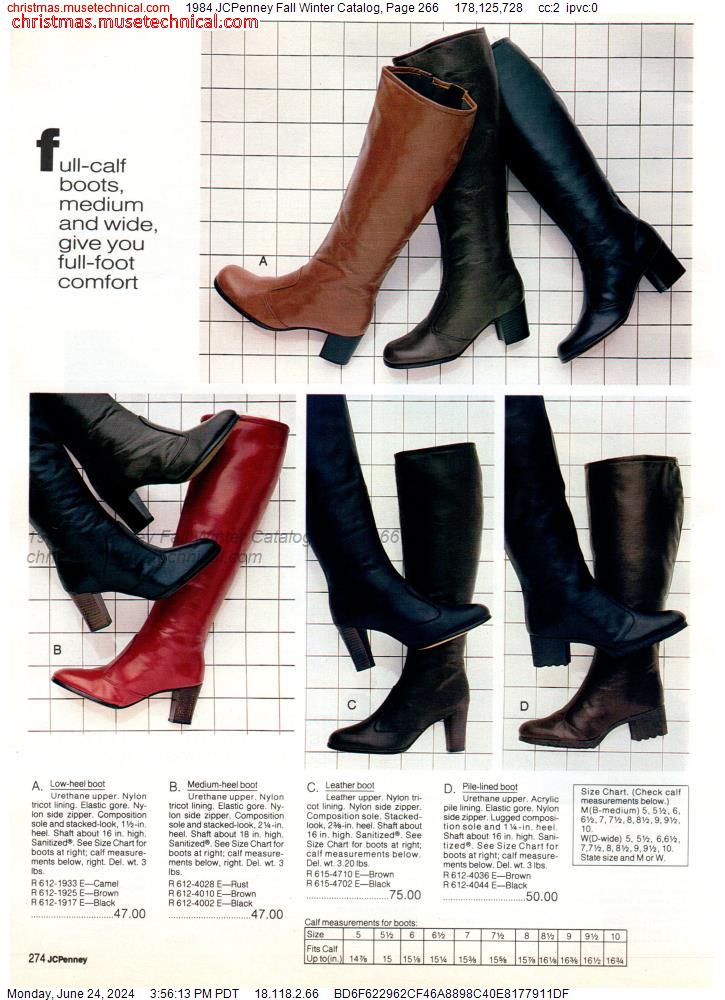 1984 JCPenney Fall Winter Catalog, Page 266