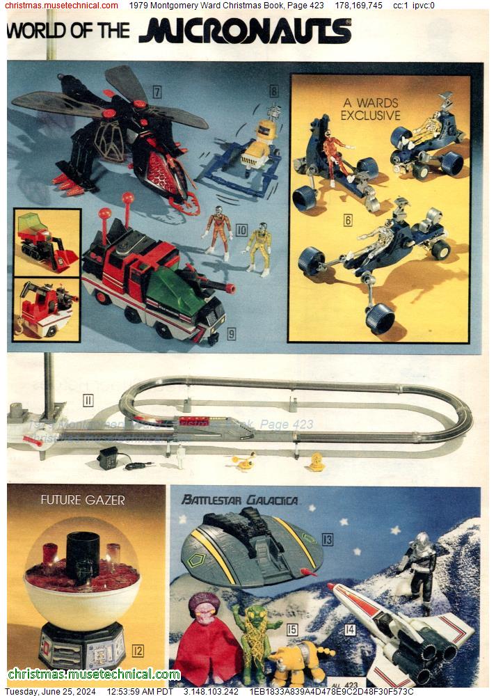 1979 Montgomery Ward Christmas Book, Page 423