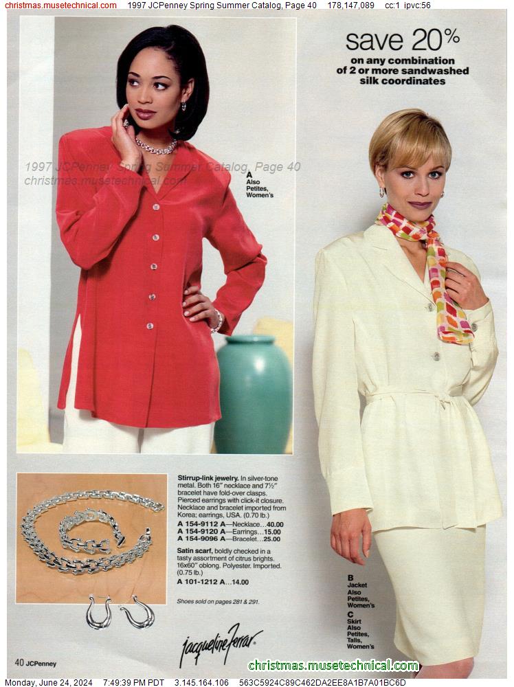 1997 JCPenney Spring Summer Catalog, Page 40