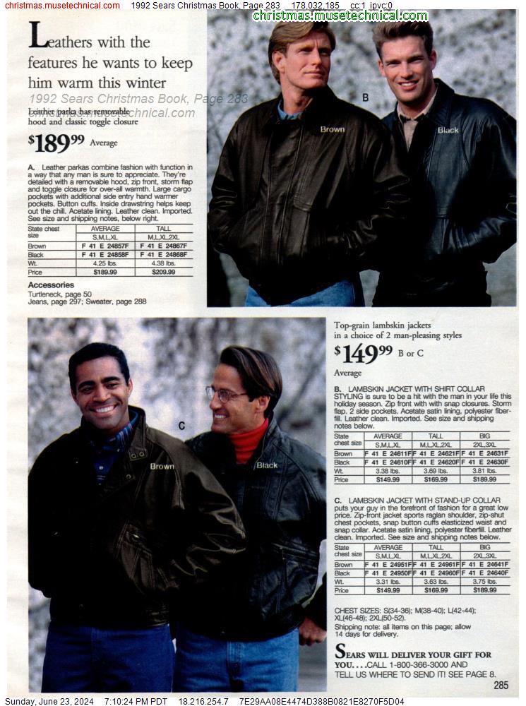 1992 Sears Christmas Book, Page 283