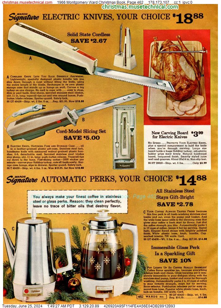 1966 Montgomery Ward Christmas Book, Page 462