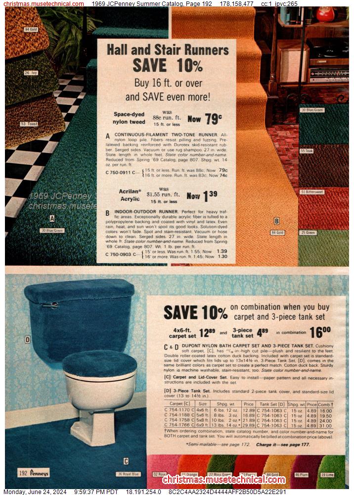 1969 JCPenney Summer Catalog, Page 192