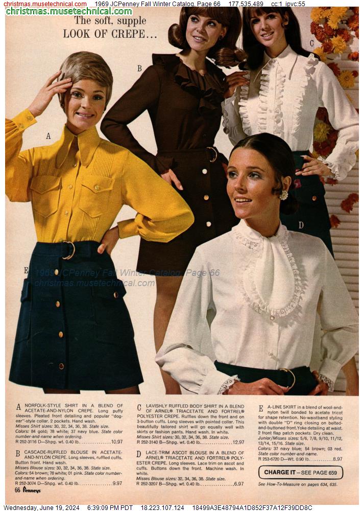 1969 JCPenney Fall Winter Catalog, Page 66