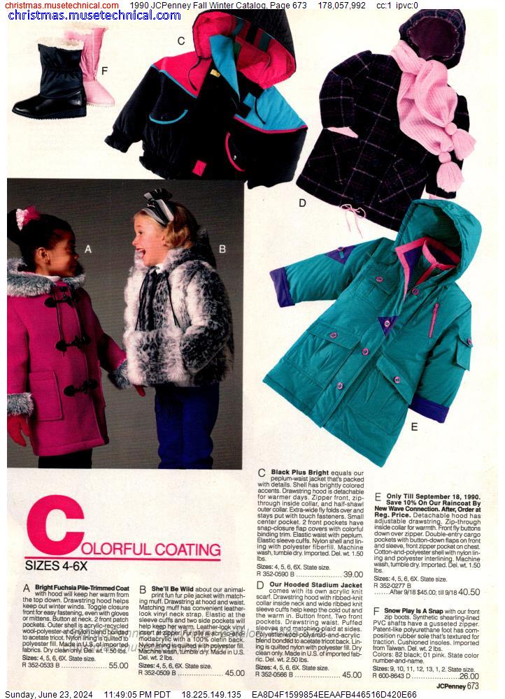 1990 JCPenney Fall Winter Catalog, Page 673