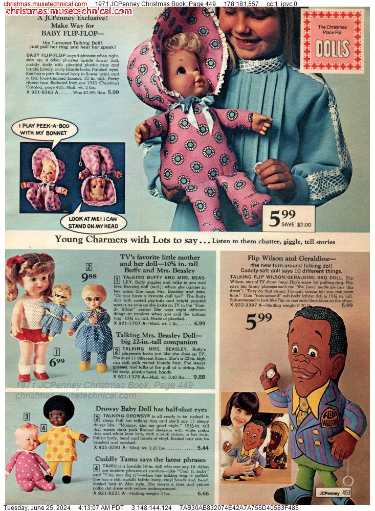1971 JCPenney Christmas Book, Page 449