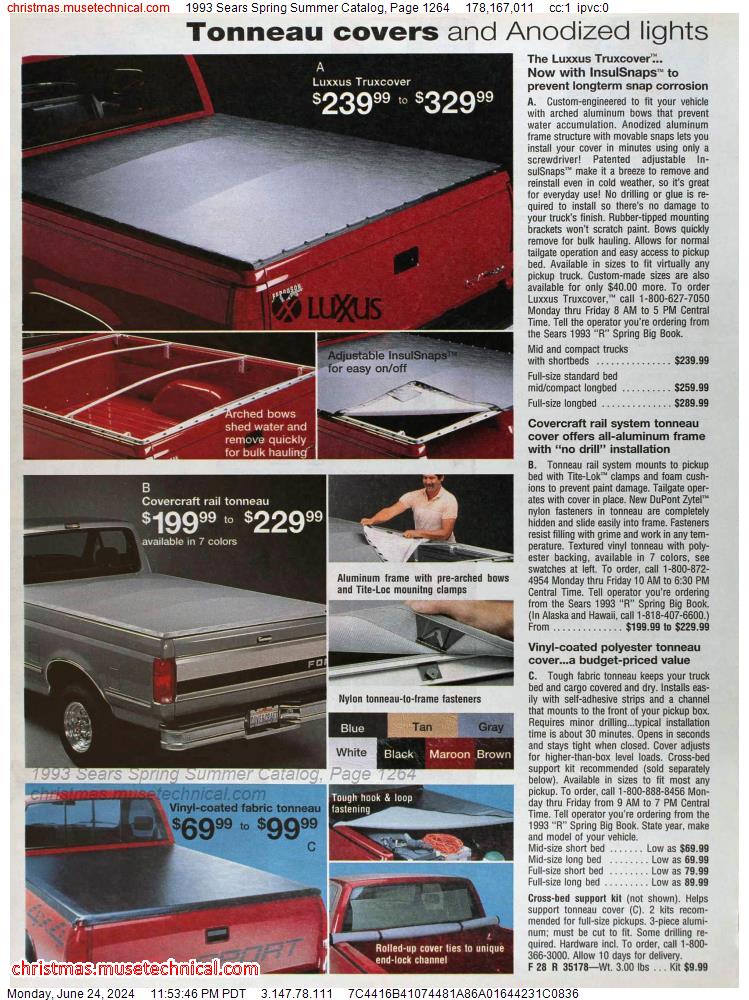1993 Sears Spring Summer Catalog, Page 1264