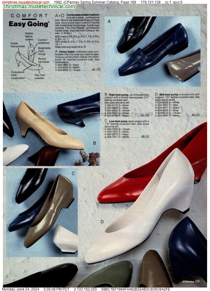 1992 JCPenney Spring Summer Catalog, Page 189