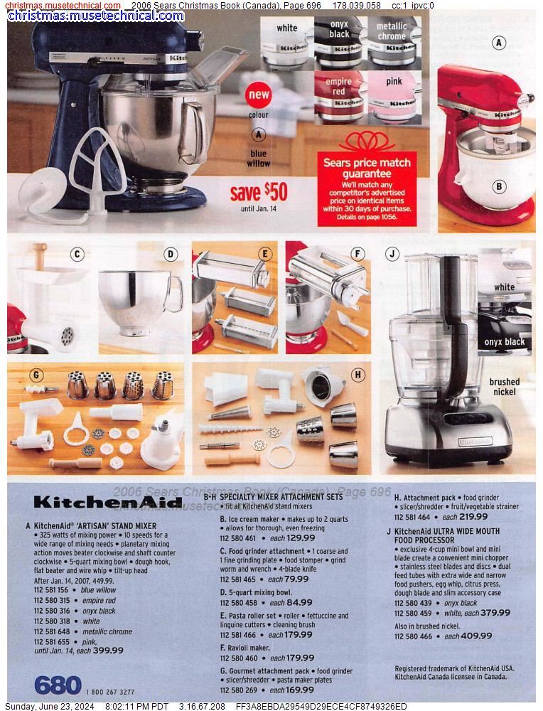 2006 Sears Christmas Book (Canada), Page 696