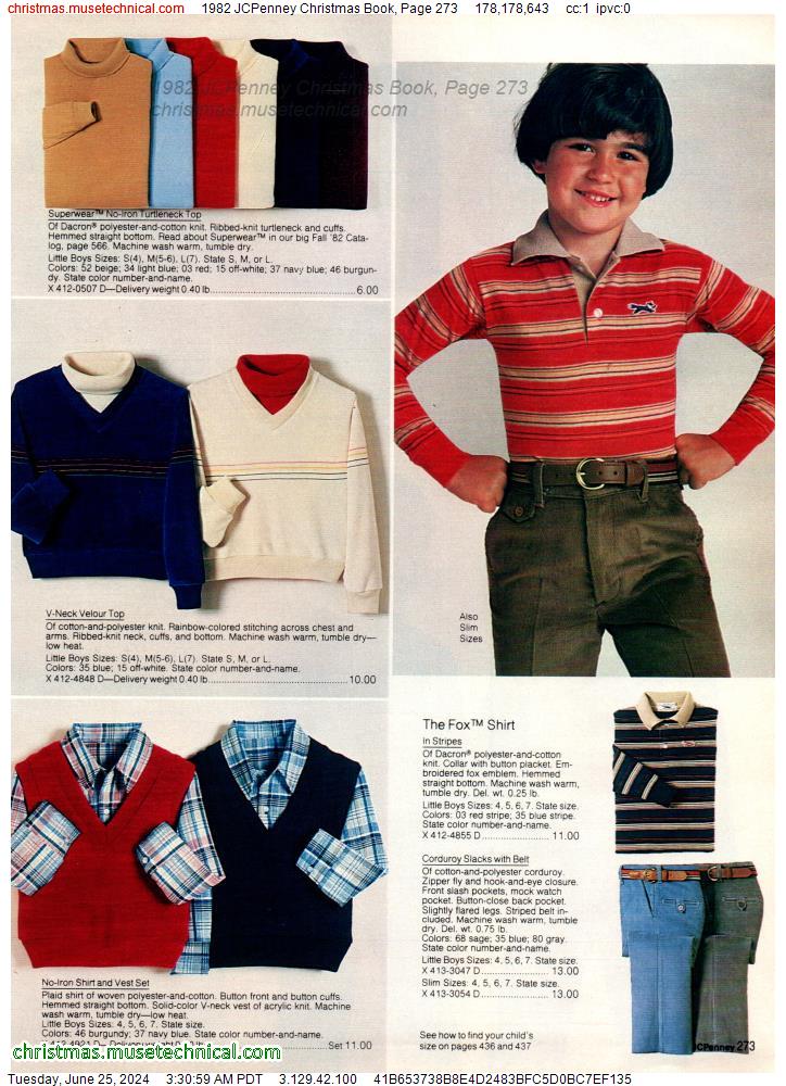 1982 JCPenney Christmas Book, Page 273