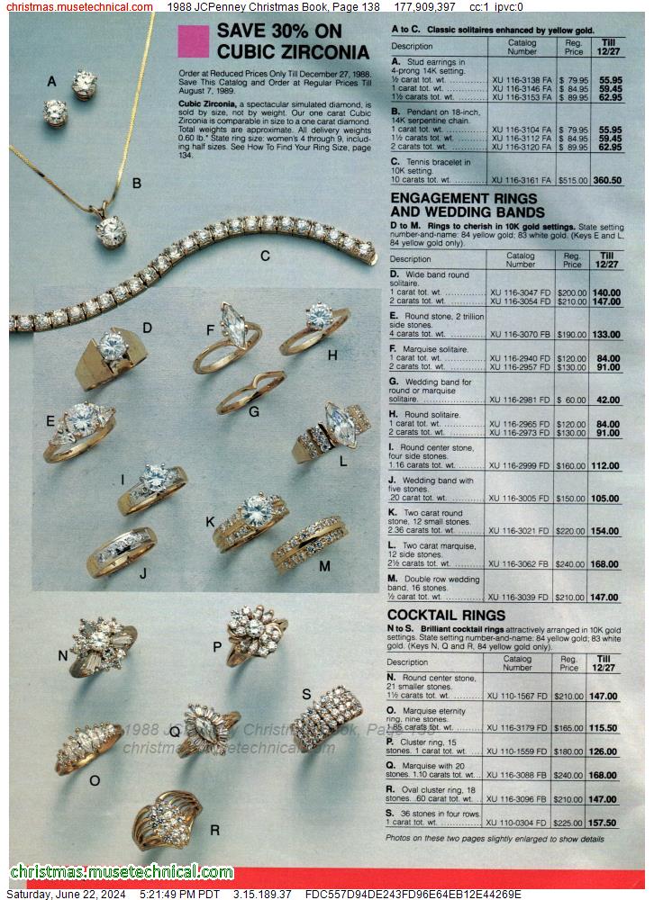 1988 JCPenney Christmas Book, Page 138