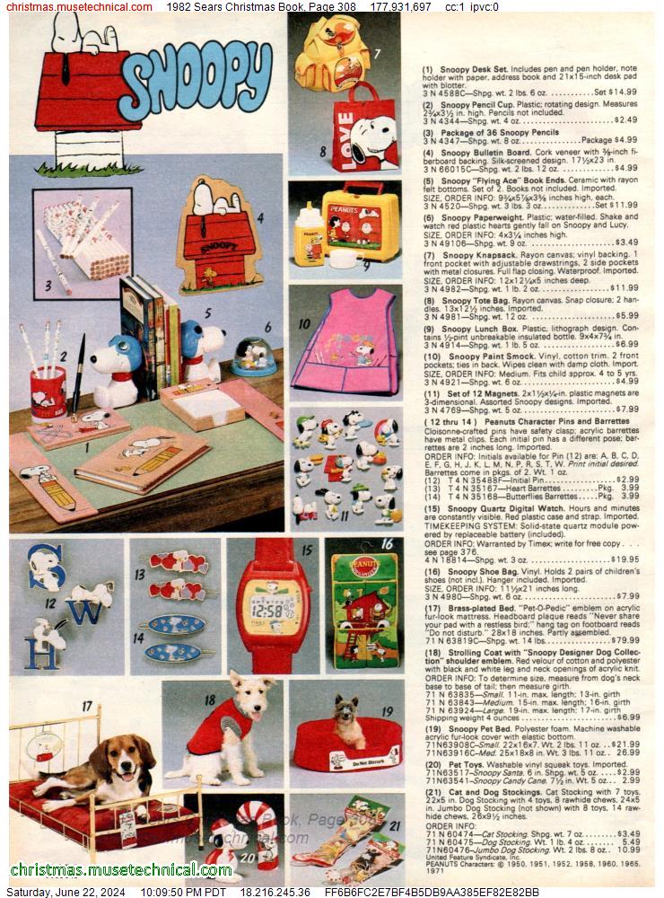 1982 Sears Christmas Book, Page 308