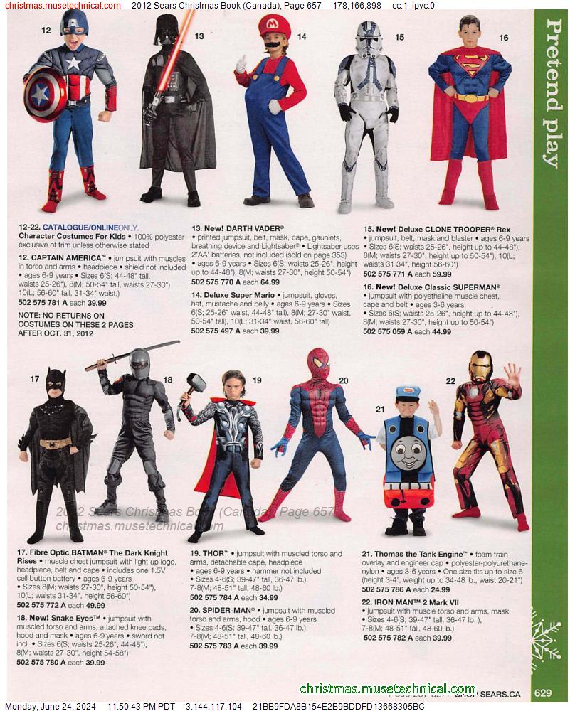 2012 Sears Christmas Book (Canada), Page 657