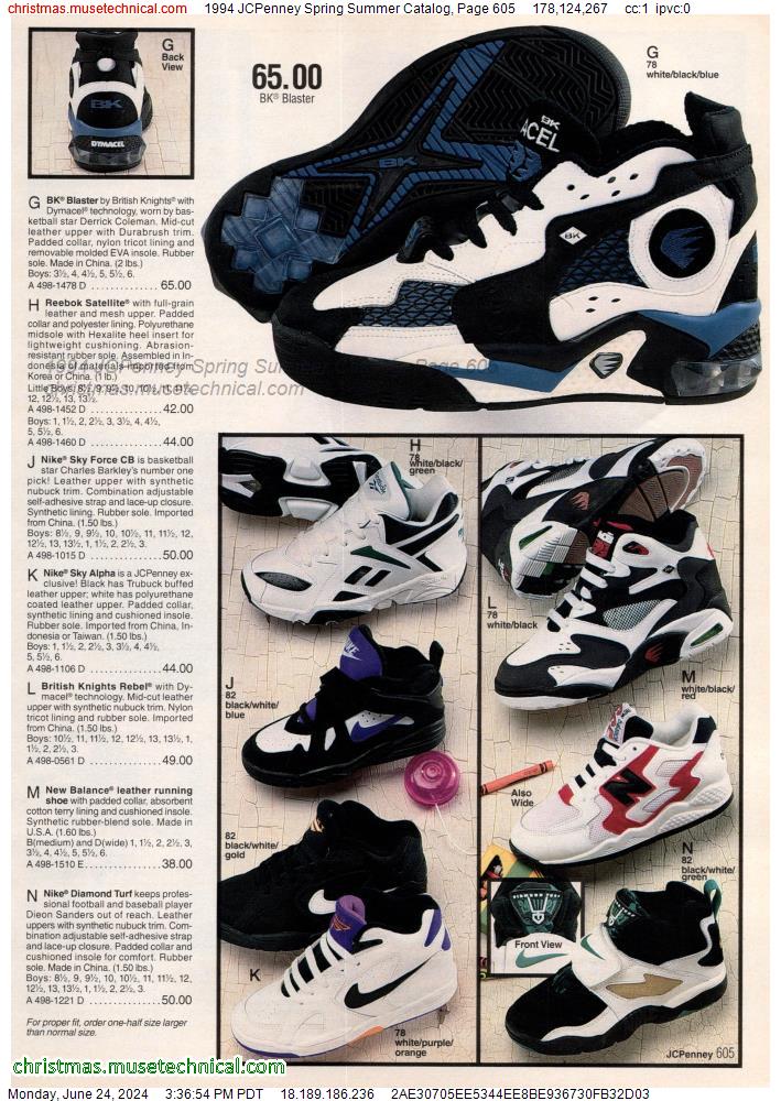 1994 JCPenney Spring Summer Catalog, Page 605
