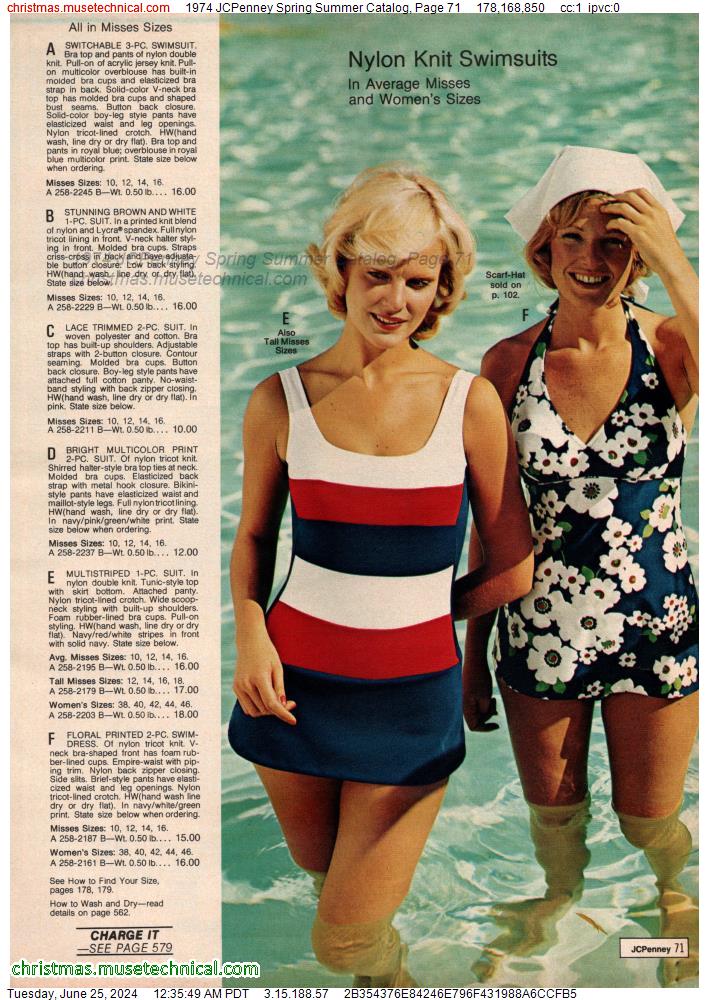 1974 JCPenney Spring Summer Catalog, Page 71