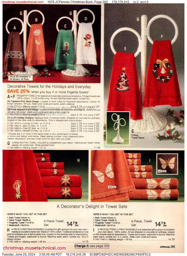 1978 JCPenney Christmas Book, Page 265