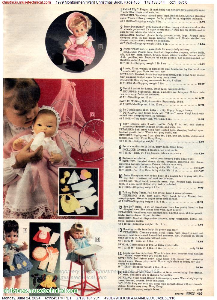 1979 Montgomery Ward Christmas Book, Page 465
