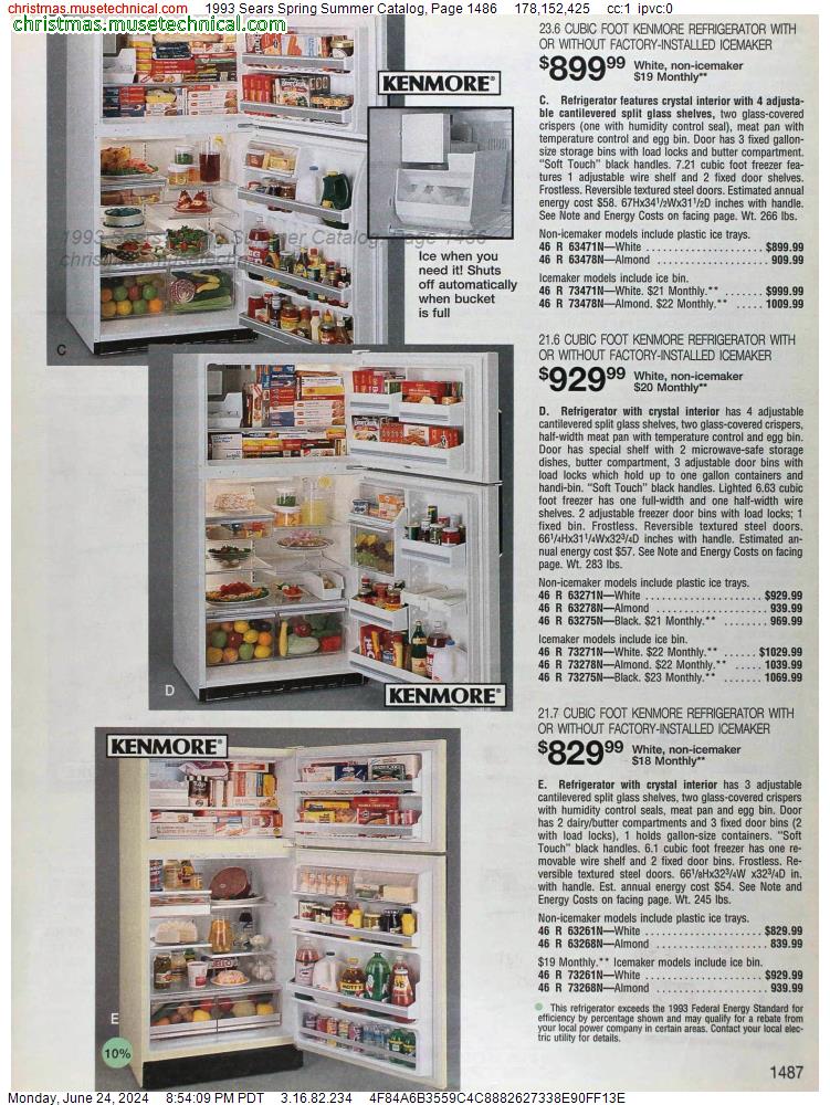 1993 Sears Spring Summer Catalog, Page 1486