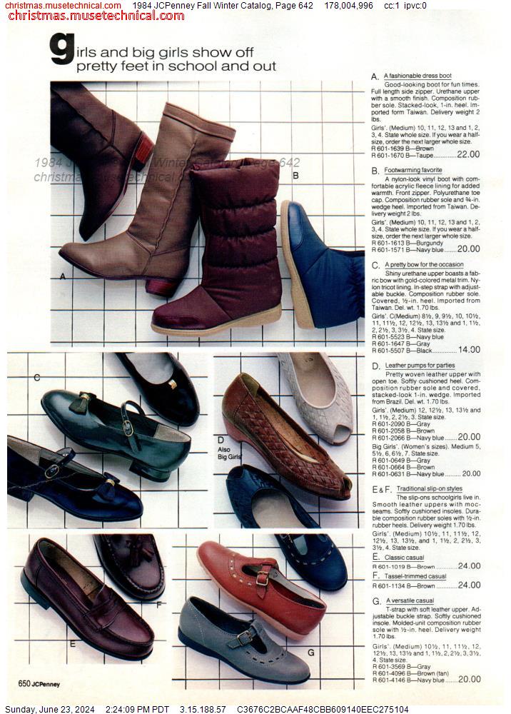 1984 JCPenney Fall Winter Catalog, Page 642