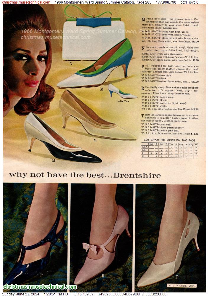 1966 Montgomery Ward Spring Summer Catalog, Page 285