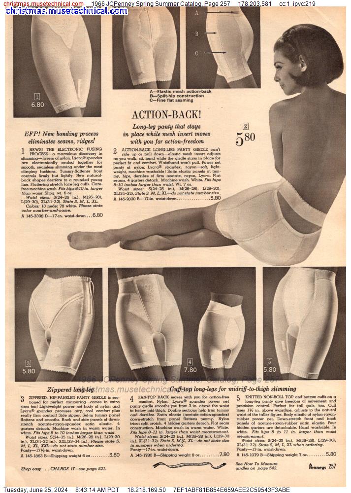 1966 JCPenney Spring Summer Catalog, Page 257