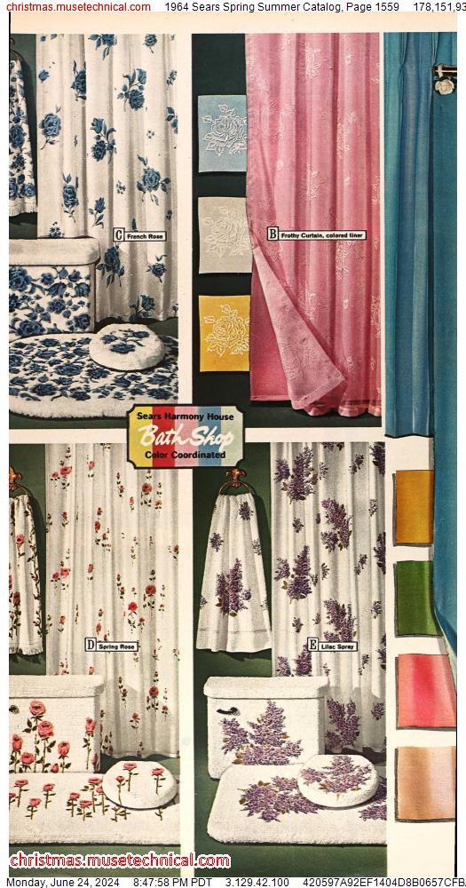 1964 Sears Spring Summer Catalog, Page 1559