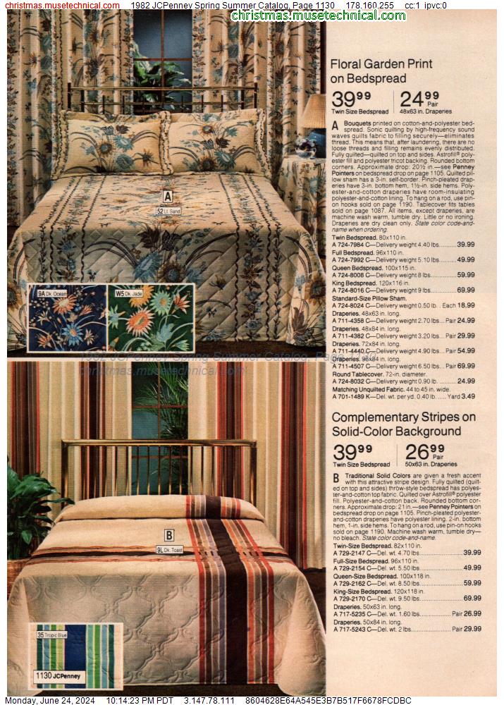1982 JCPenney Spring Summer Catalog, Page 1130