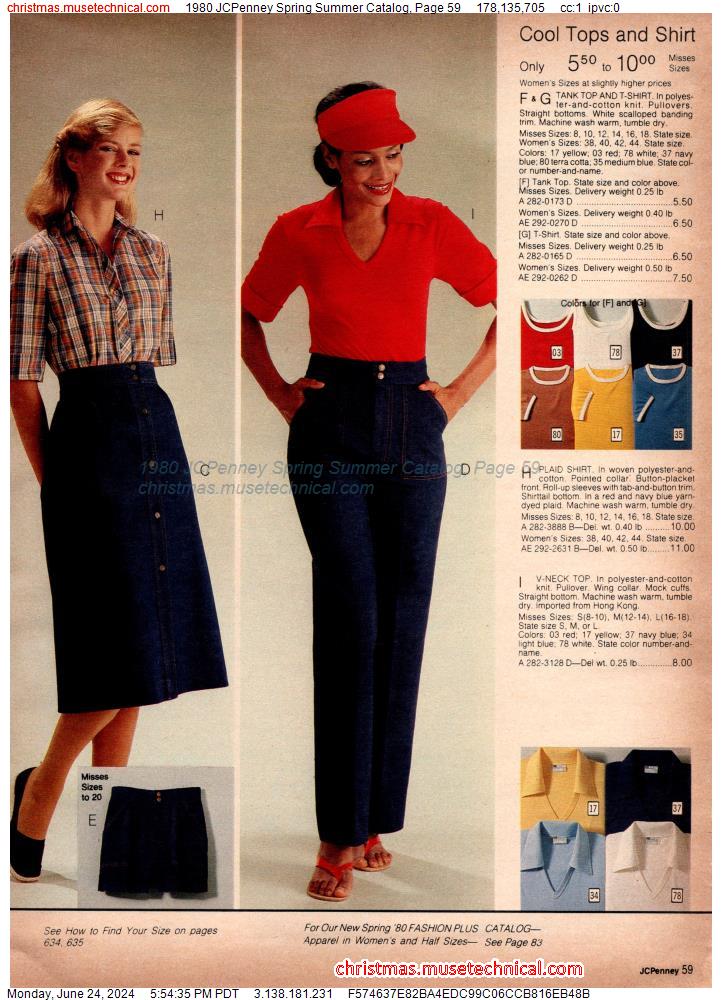 1980 JCPenney Spring Summer Catalog, Page 59