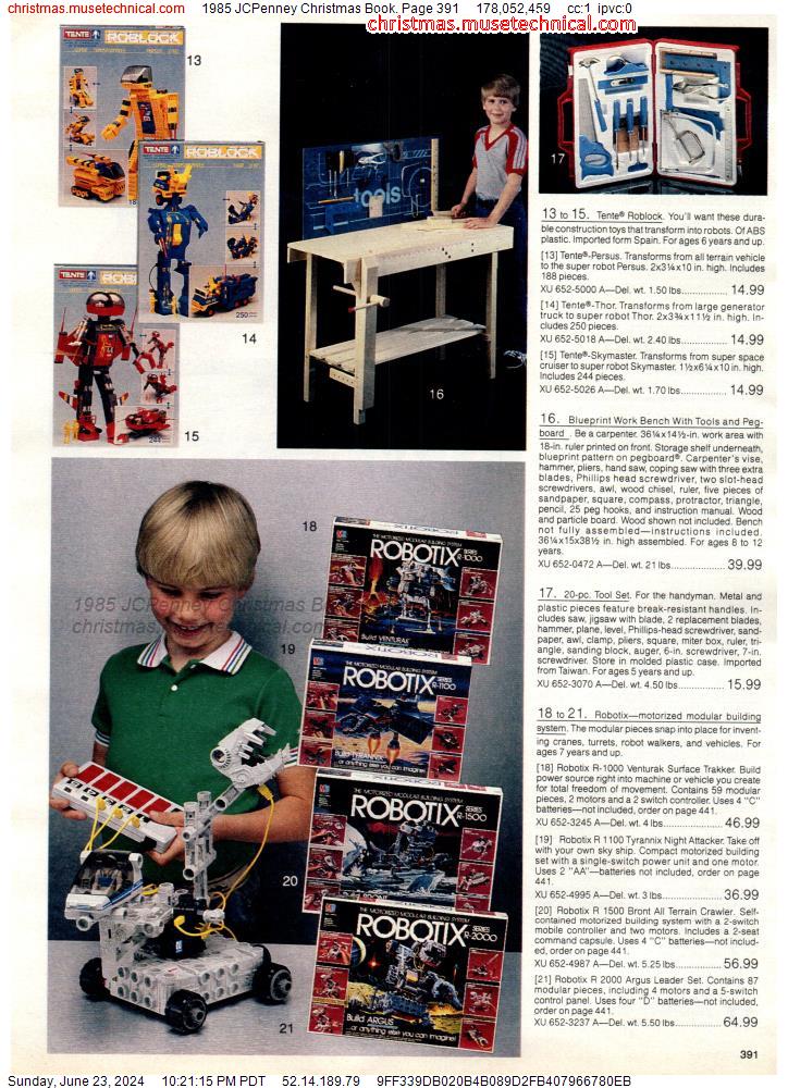 1985 JCPenney Christmas Book, Page 391