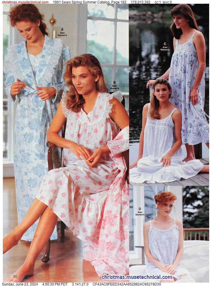 1991 Sears Spring Summer Catalog, Page 182