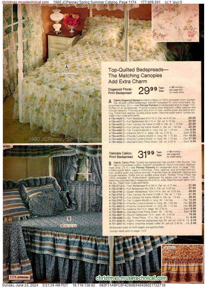 1980 JCPenney Spring Summer Catalog, Page 1174