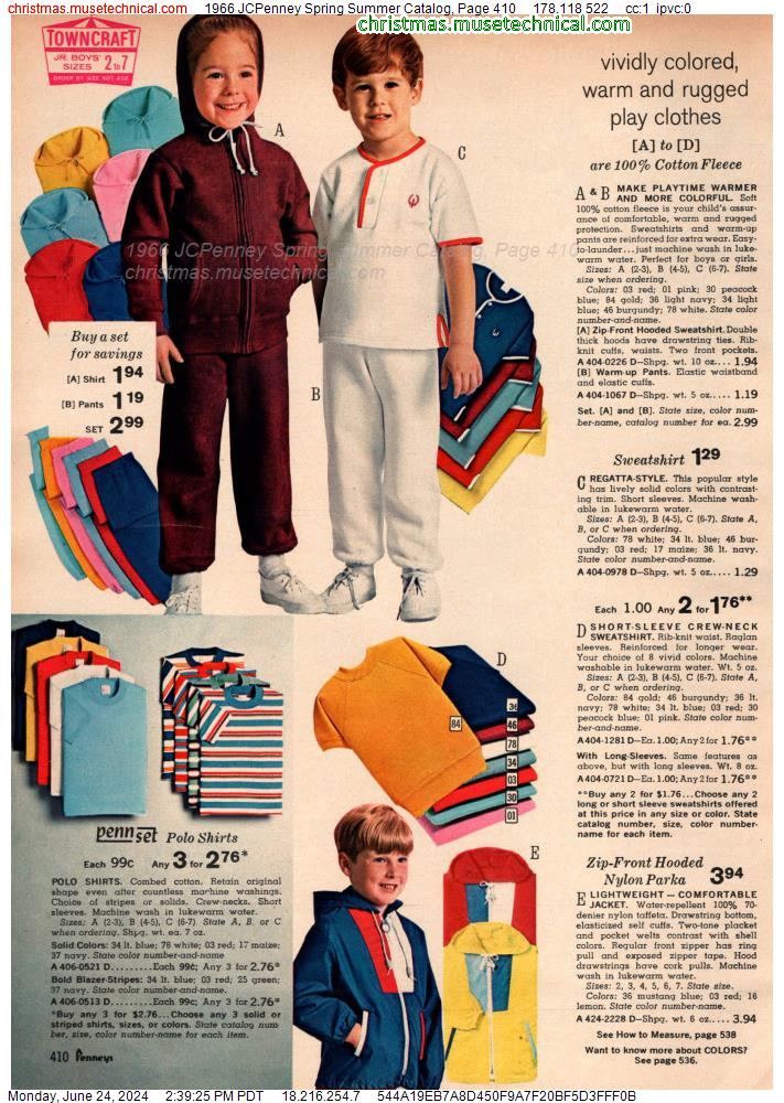 1966 JCPenney Spring Summer Catalog, Page 410