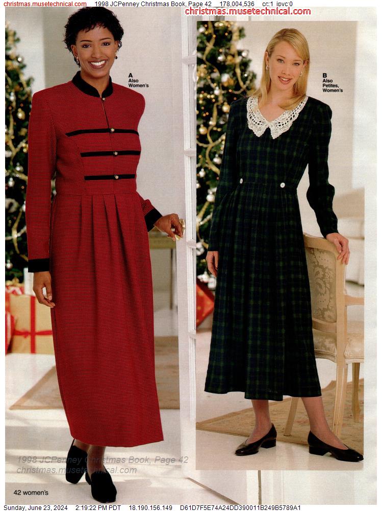 1998 JCPenney Christmas Book, Page 42