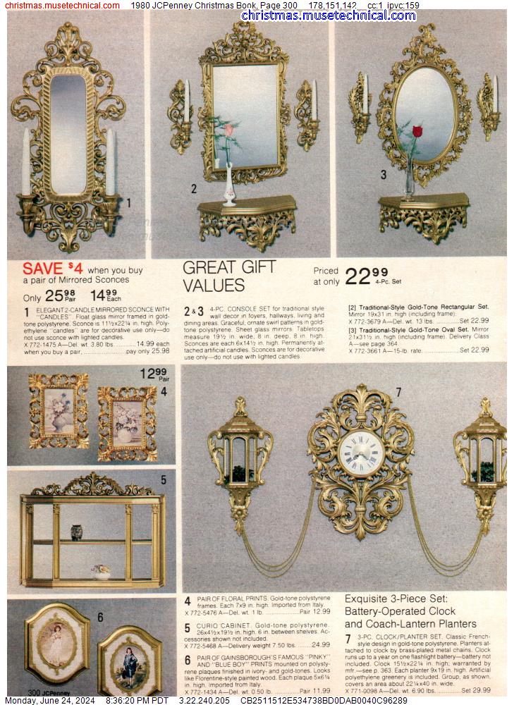 1980 JCPenney Christmas Book, Page 300