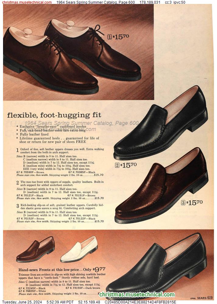 1964 Sears Spring Summer Catalog, Page 600
