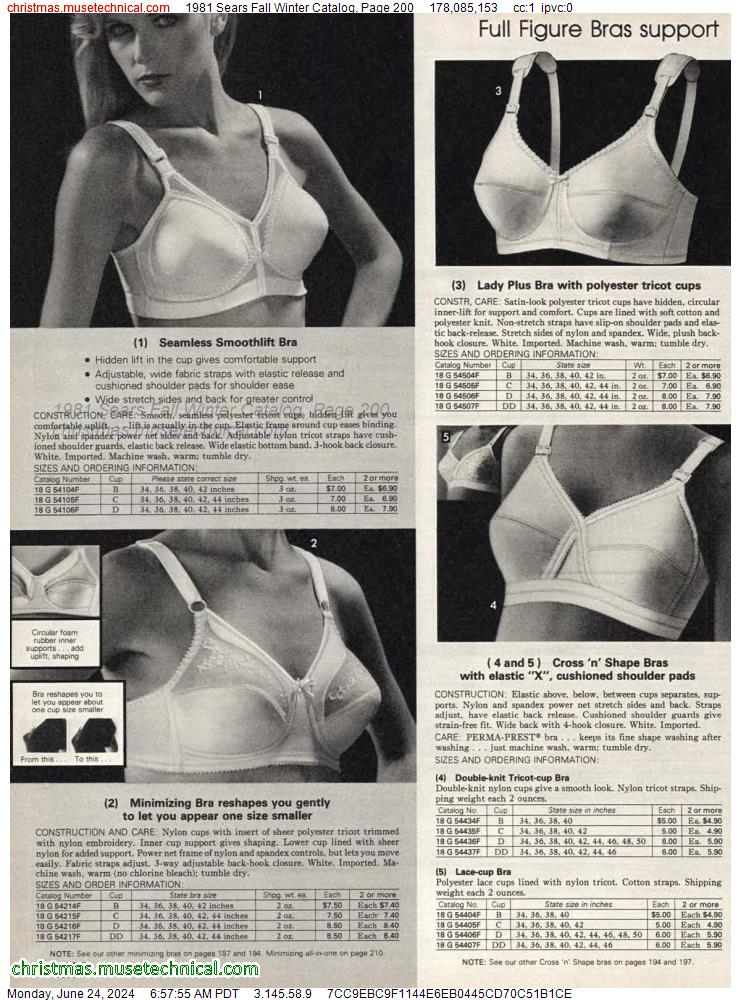 1981 Sears Fall Winter Catalog, Page 200