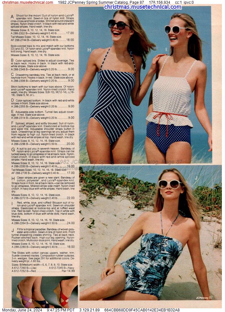 1982 JCPenney Spring Summer Catalog, Page 87