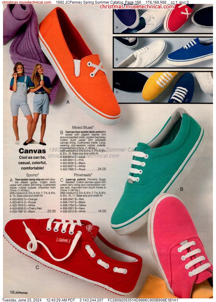 1992 JCPenney Spring Summer Catalog, Page 198