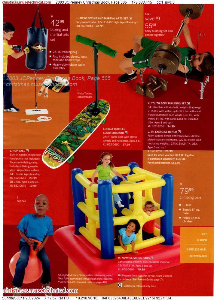 2003 JCPenney Christmas Book, Page 505