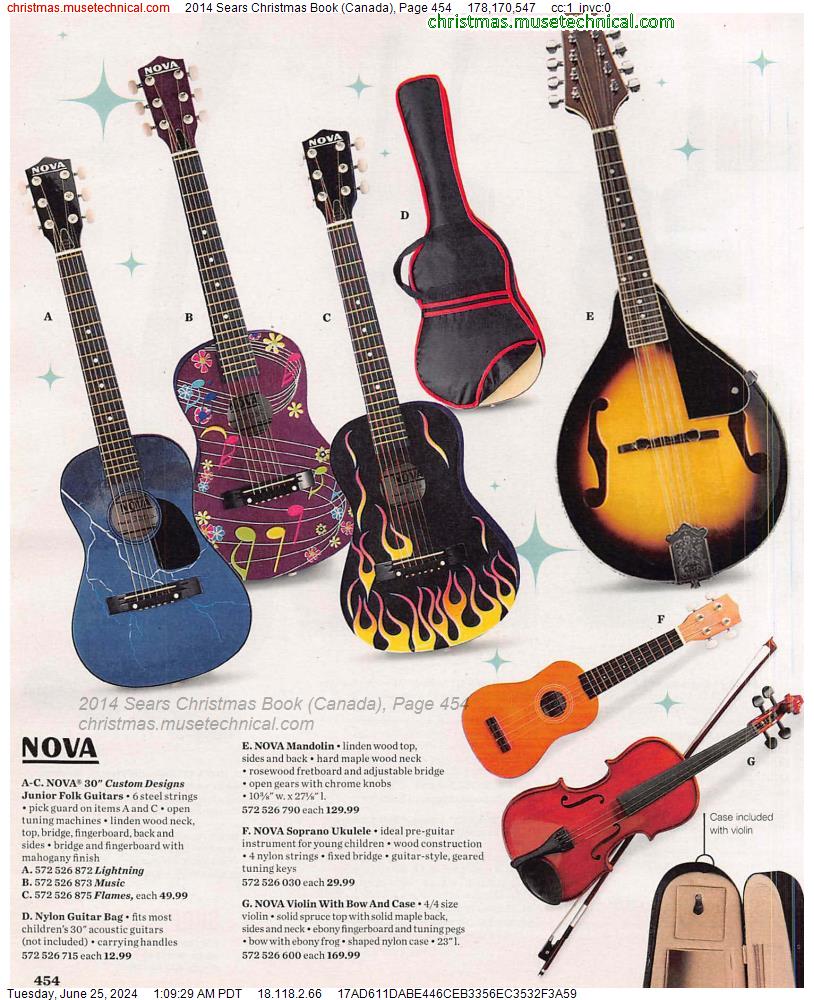 2014 Sears Christmas Book (Canada), Page 454
