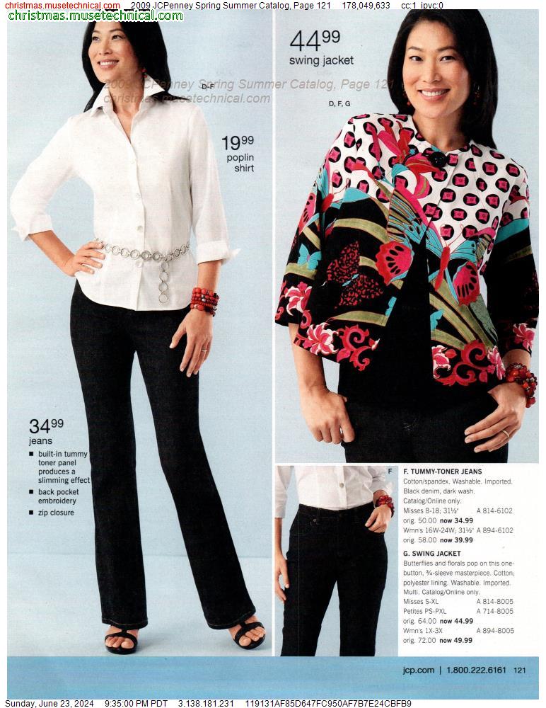 2009 JCPenney Spring Summer Catalog, Page 121