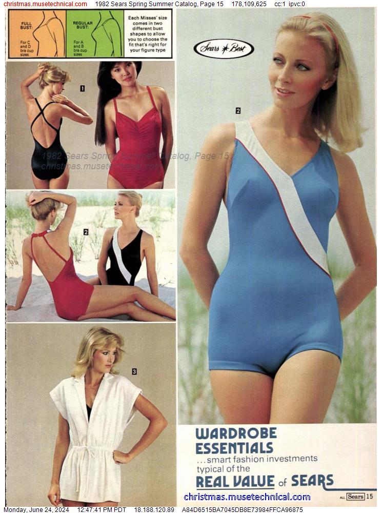 1982 Sears Spring Summer Catalog, Page 15