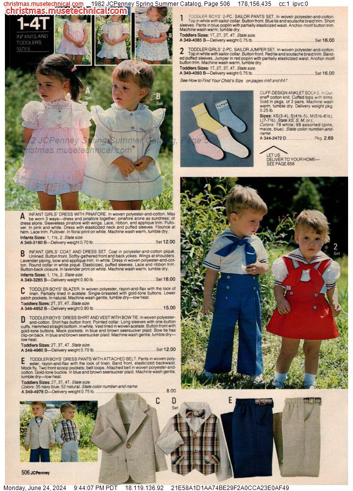 1982 JCPenney Spring Summer Catalog, Page 506