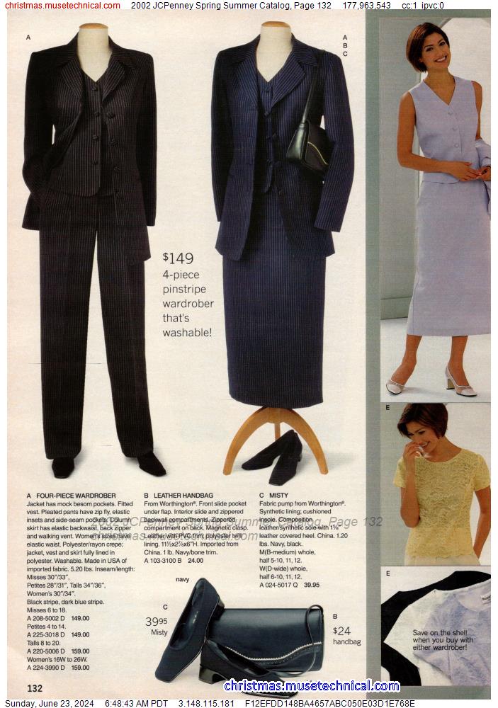 2002 JCPenney Spring Summer Catalog, Page 132