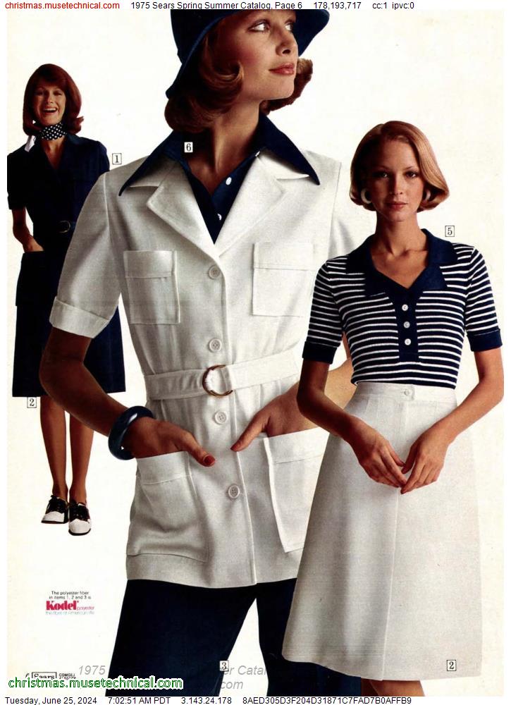 1975 Sears Spring Summer Catalog, Page 6