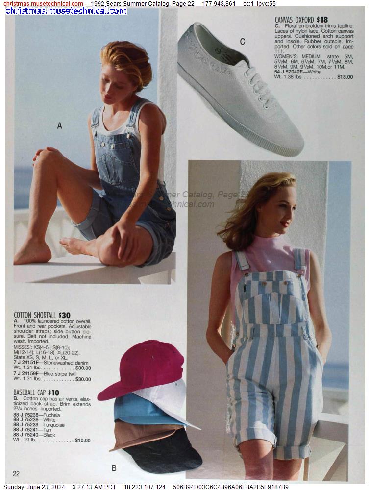 1992 Sears Summer Catalog, Page 22