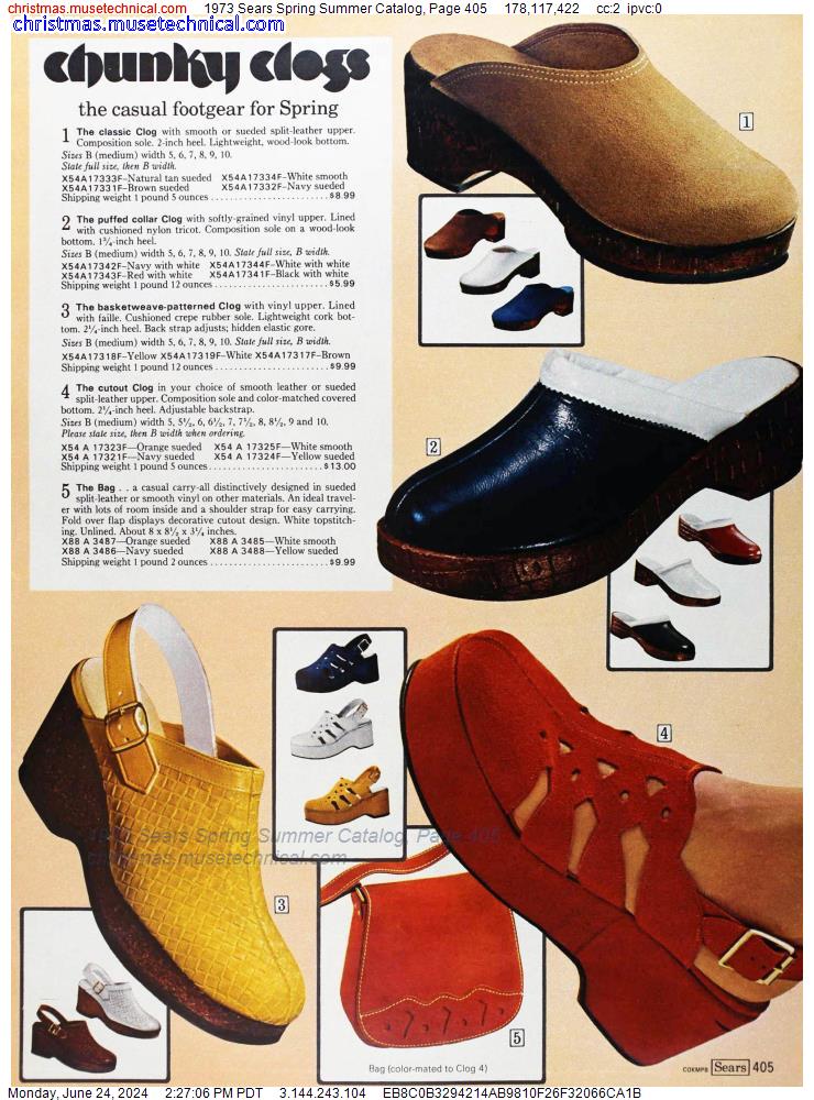 1973 Sears Spring Summer Catalog, Page 405