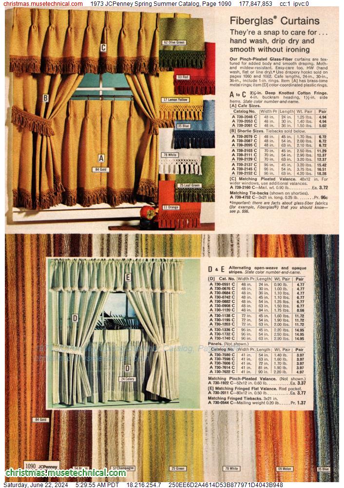 1973 JCPenney Spring Summer Catalog, Page 1090