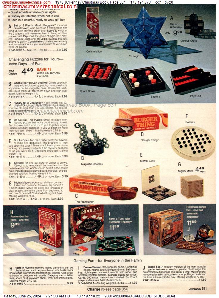 1978 JCPenney Christmas Book, Page 531